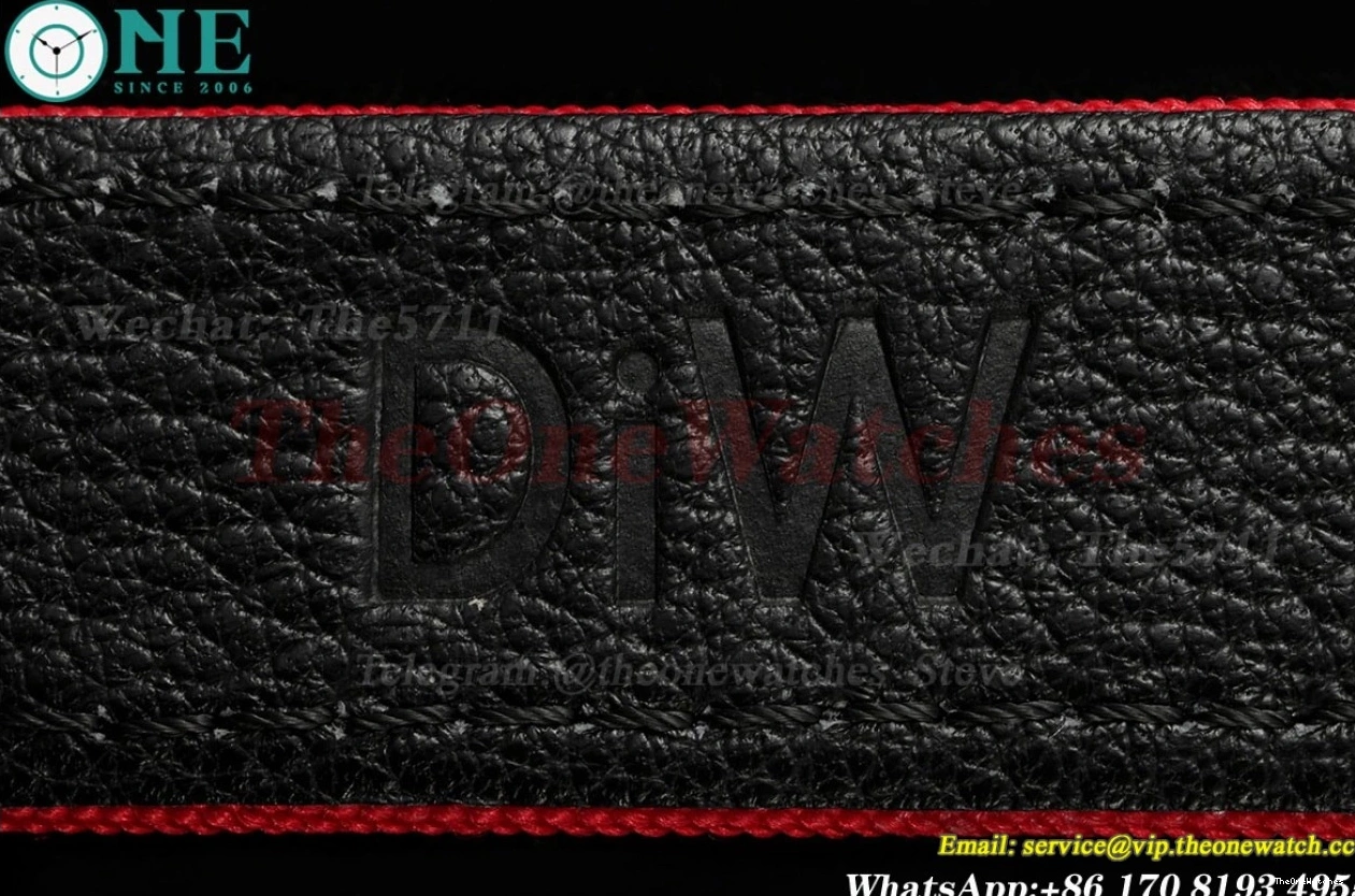 Diw N6F Carbon Daytona DD4801 NY Skeleton Dial 40mm Red 0202